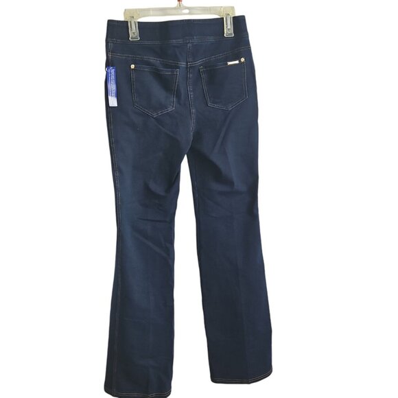 Nygard Womens Medium 10-12 Slims Jeans Paint Streak NEW - Picture 2 of 5